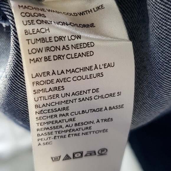 NWT FREE PEOPLE ALEX DENIM DRESS JUMPER SIZE 6 DARK WASH STRETCH STYLE F… - Picture 9 of 15